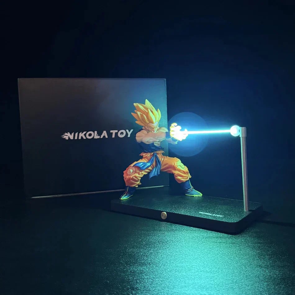 🎁 Goku Night Lamp 🌟 Perfect Gift for Anime Lovers!