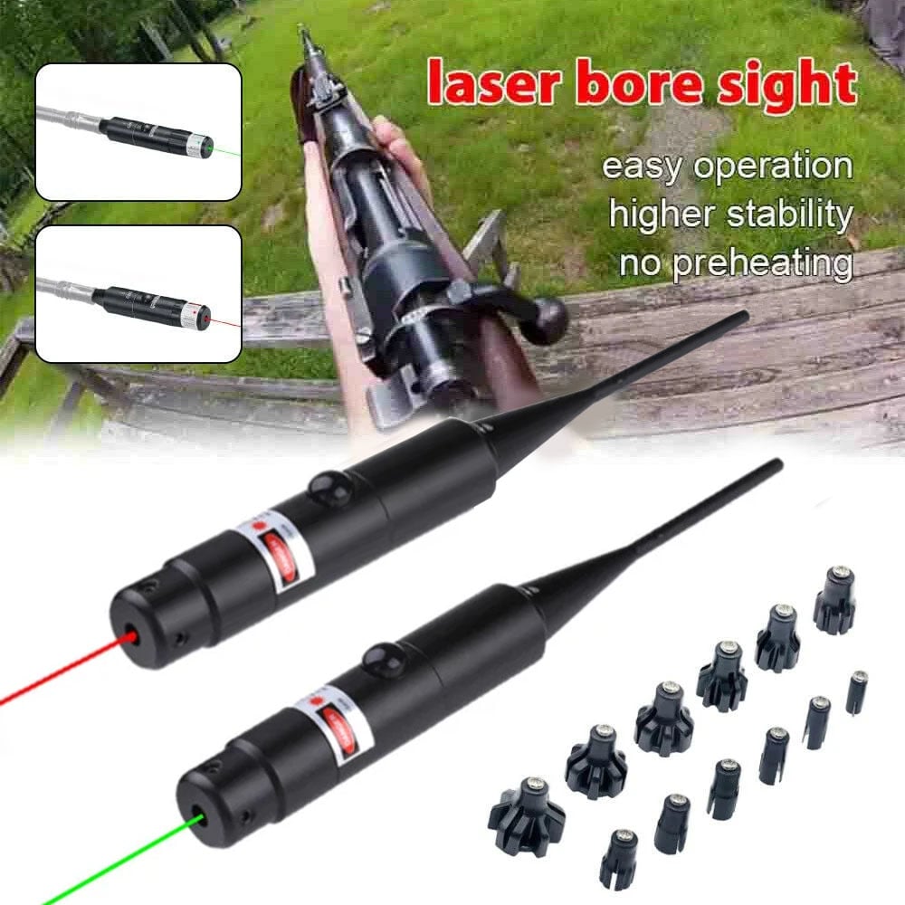 💝2023 Father's Day Save 48% OFF🎁Adjustable Red Laser Bore Sighter Kit