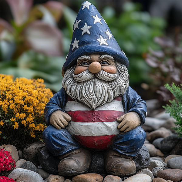 Lucky American Gnome