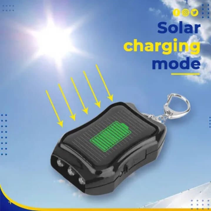 🌲Christmas Pre-Sale 49% OFF-☀️1200mAH Solar Power Bank Keychain &BUY 2 FREE SHIPPING