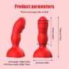 SHEMESIX Couple Anal Masturbation Vibrator - Wireless Remote Control Backyard Vibration Anal Plug Prostate Massager