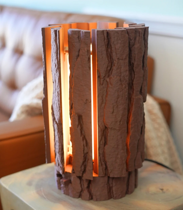 🔥This Week's Special Offer 49% OFF -Mechanically Dimming Lamp with Real Log Texture