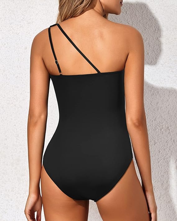 🔥Letzter Tag Verkauf 49% Rabatt⛱️ One-Shoulder-Badeanzug für Damen