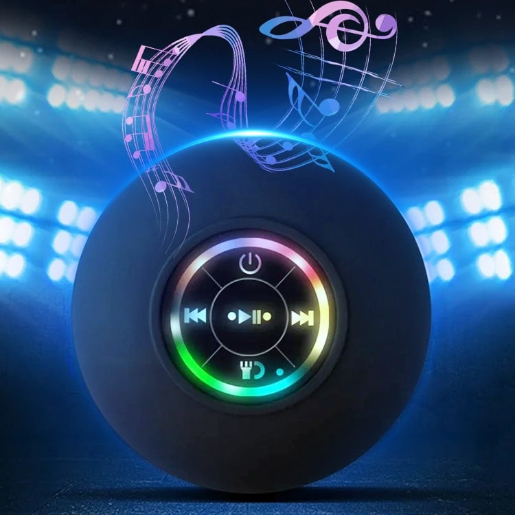 💥LAST DAY SALE 50% OFF💥Mini Bluetooth Waterproof Speaker with LED light⚡BUY 2 FREE SHIPPING