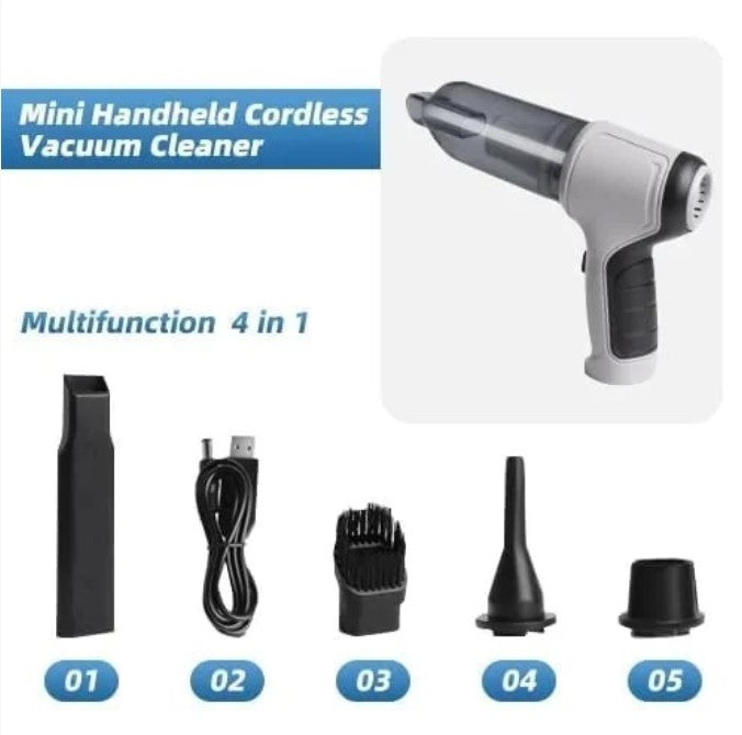 (🔥MOTHER'S DAY SALE 80% OFF)Handheld Cleaner - Wireless Handheld Car Vacuum Cleaner