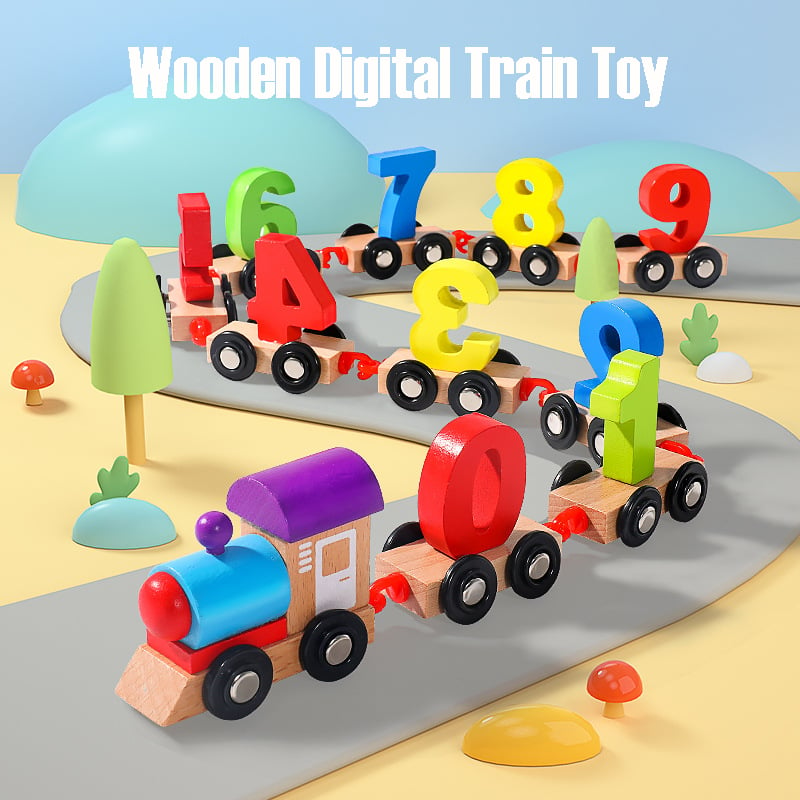 💥Hot Sale💥 Preschool Education Wooden Train Toy