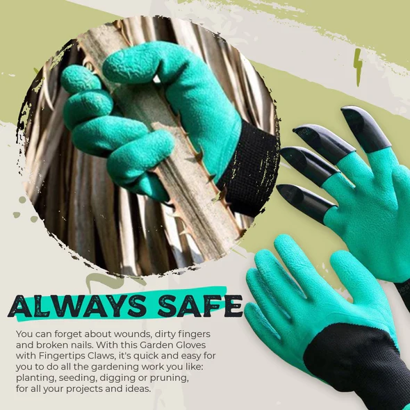 (🔥Last Day Promotion- SAVE 48% OFF)Gardening Claw Protective Gloves(buy 2 get 1 free now)