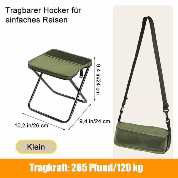 🎉Letzter Tag 49% Rabatt🪑Ultraleichter Klapphocker