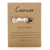 <strong>Handmade</strong> Natural Gemstone Zodiac Silver Necklace - <strong>Last Day Clearance Sale 70% OFF</strong>