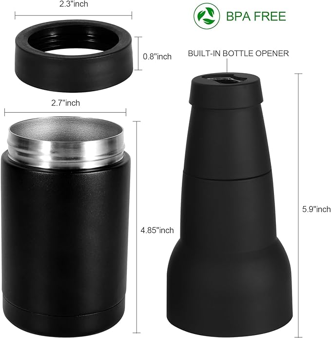 🍻Beer Bottle and Can Cooler with Beer Opener-Buy 2 Free Shipping