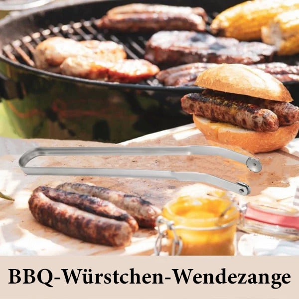 🔥Letzter Tag 49% Rabatt - BBQ-Würstchen-Wendezange