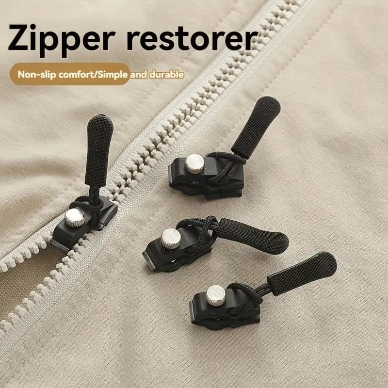 💥LAST DAY SALE 50% OFF💥Universal Zipper Repair Kit Quick Fix Slider⚡BUY 3 GET 1 FREE