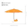 Last Day Sale - 🔥Mobile outdoor umbrella