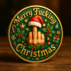 Holiday Fun Middle Finger Commemorative Coin
