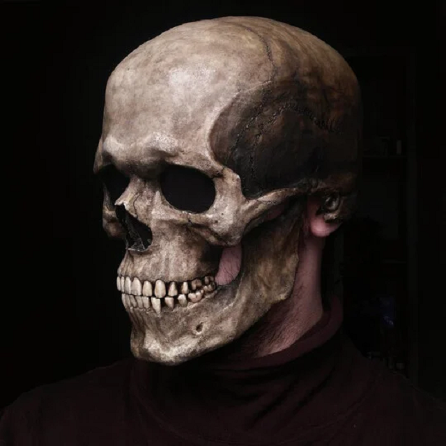 (🎃Halloween Early Sale-50%OFF) Full Head Skull Helmet(BUY 2 FREE SHIPPING NOW!)