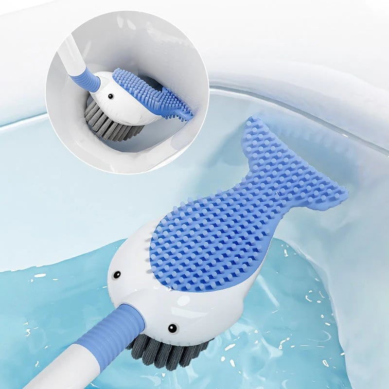 🎁TikTok Last Day Sale - 70% OFF🎉Wall-Mounted Suction Cup Toilet Cleaning Brush Set