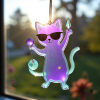 Colorful Cat Sun Catcher