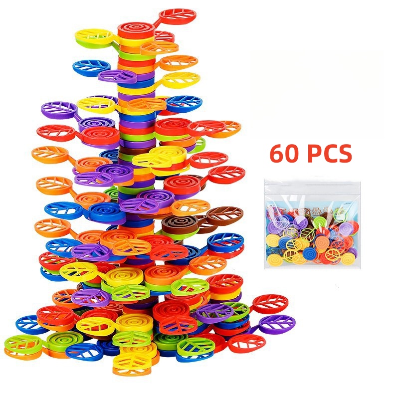 🔥Last Day 70% OFF🌳Stack A Rainbow Tree Stacking Blocks Toy(30 PCS)