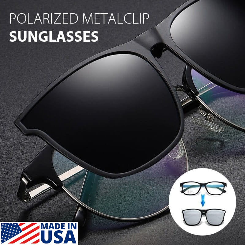 🔥(Last Day Sale- 50% OFF) New Polarized Clip-on Flip Up Sunglasses - Buy 1 Get 1 Free Today