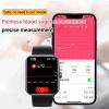 [All day monitoring of heart rate and blood pressure] Bluetooth fashion watch(Support 24 languages)