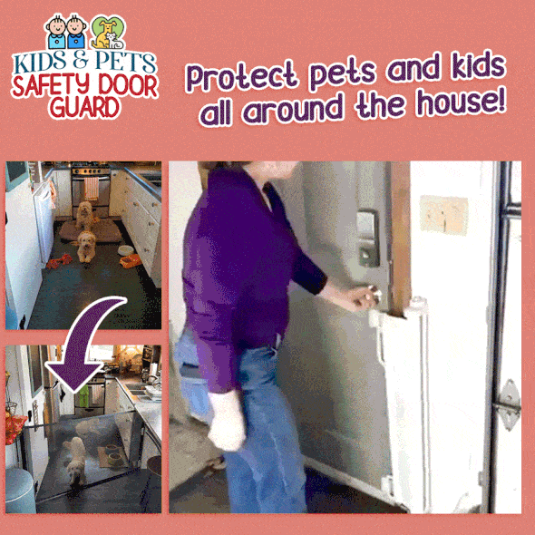 ⏰70% OFF ONLY TODAY🌈 Portable Kids & Pets Safety Door Guard-Buy 2 Free VIP Shipping