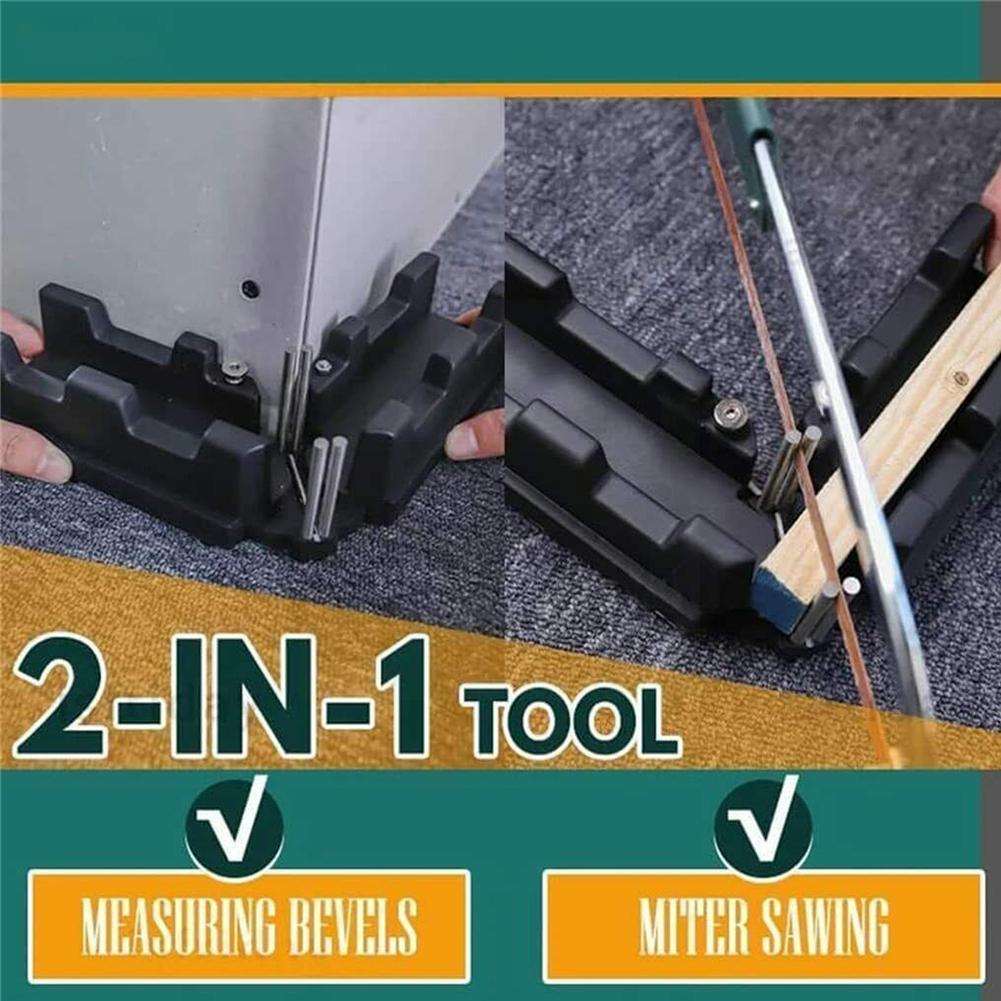 (Last Day Promotion - 48% OFF) Carpenter 2 in 1 Miter Measuring Tool, BUY 2 FREE SHIPPING