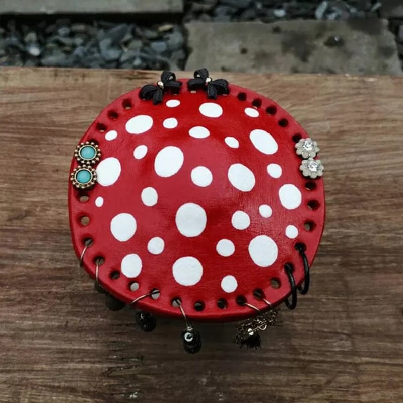 🎄TikTok Christmas Sale - 70% OFF🎄Cute Mushroom Earring Holder🍄