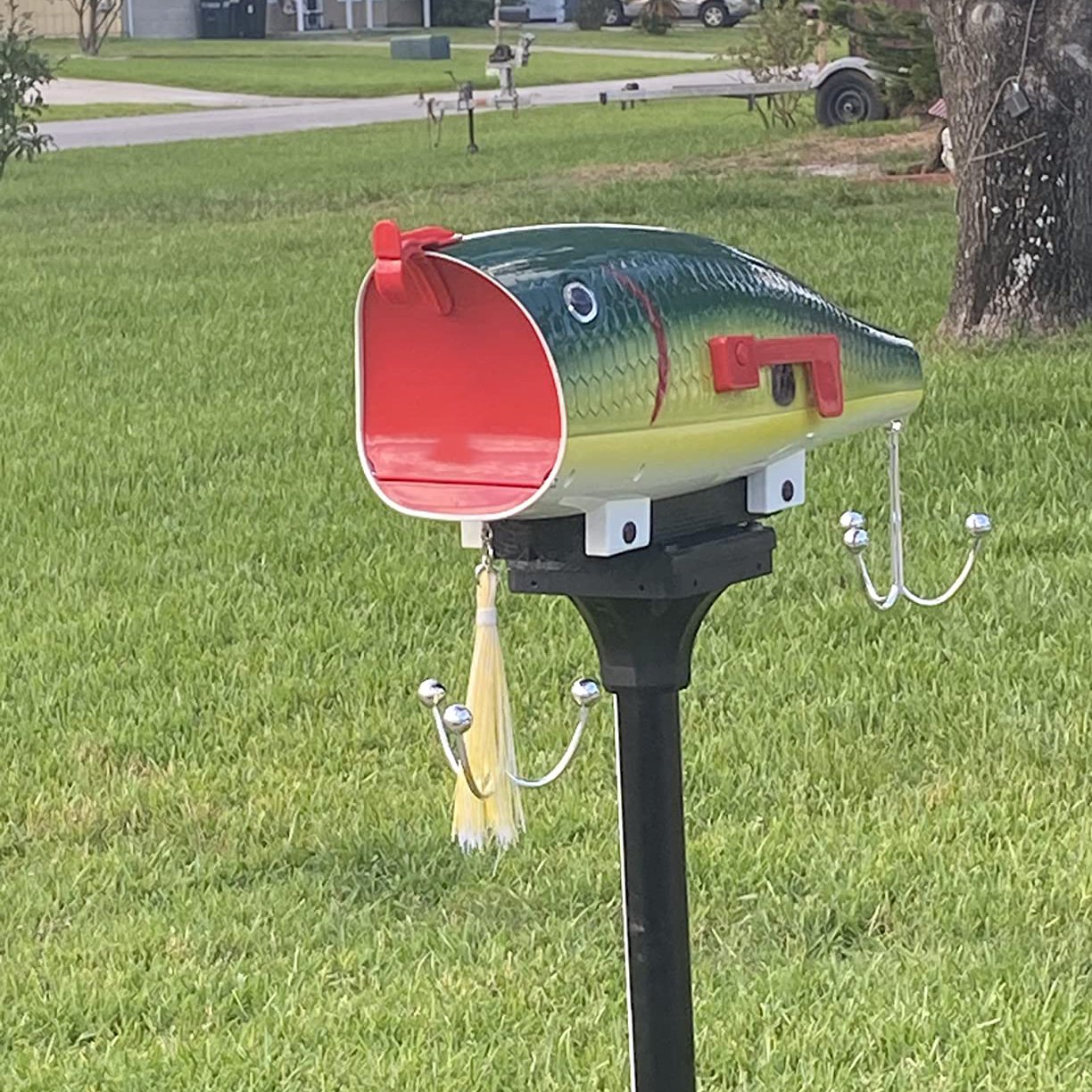 🔥LAST DAY 75% OFF🔥Green Shad Lure Mailbox