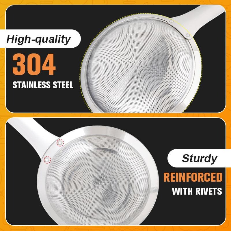 (🌲Early Christmas Sale- 48% OFF)Stainless Steel Oil Colander Spoon - Buy 2 Get 1 Free