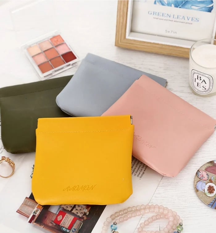 (🎅Christmas Sale-49% Off )Pocket Cosmetic Leather Bags(🎁Buy 5 get 3 Free & Free shipping)