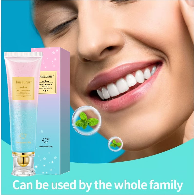 💥LAST DAY SALE 50% OFF💥Niacinamide Whitening Toothpaste