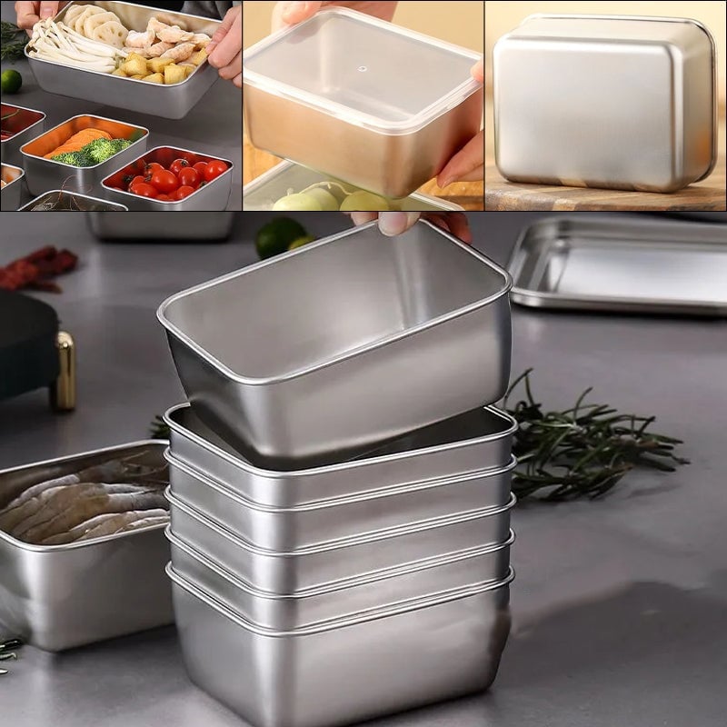 🎁TikTok Last Day Sale - 70% OFF🔥Stainless Steel Food Storage Container