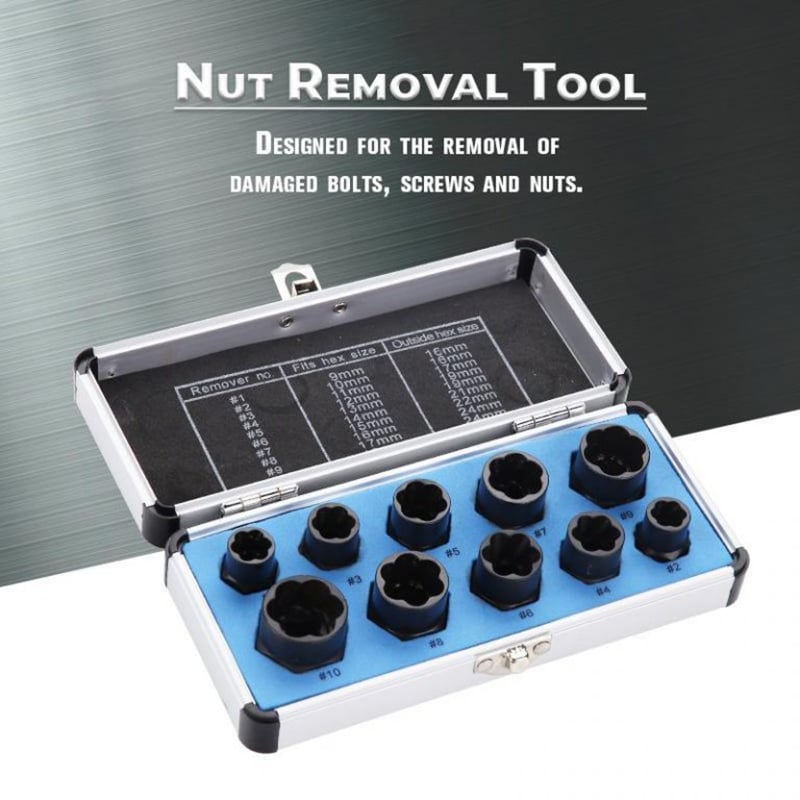 (SAVE 60% OFF)-perfect toolkit for removing stripped, rouned off and rusted bolts & nuts