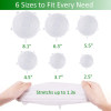 (🎅Early Xmas Sale - BUY 3 GET 2 FREE) Reusable Stretch & Seal Silicone Lids, Set of 6