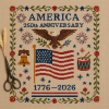 🏆Flash Sale 60% OFF - US 250th Anniversary Cross Stitch Kit