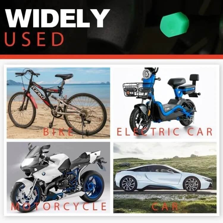 🎁TikTok Last Day Sale - 70% OFF🚗Glow-in-the-Dark Tire Caps 💡