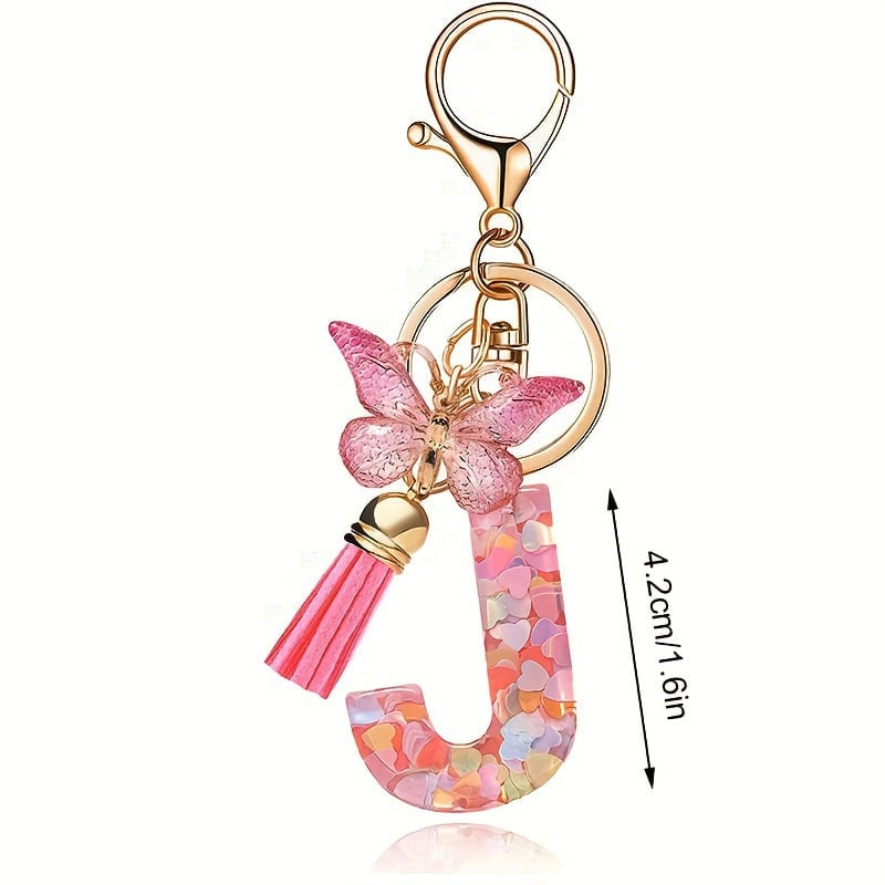 💥Special Offer - 🌼Initial Letter Keychains🦋