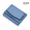 2024 New Genuine Leather RFID Blocking Card Holder Organizer Pocket Mini Wallet