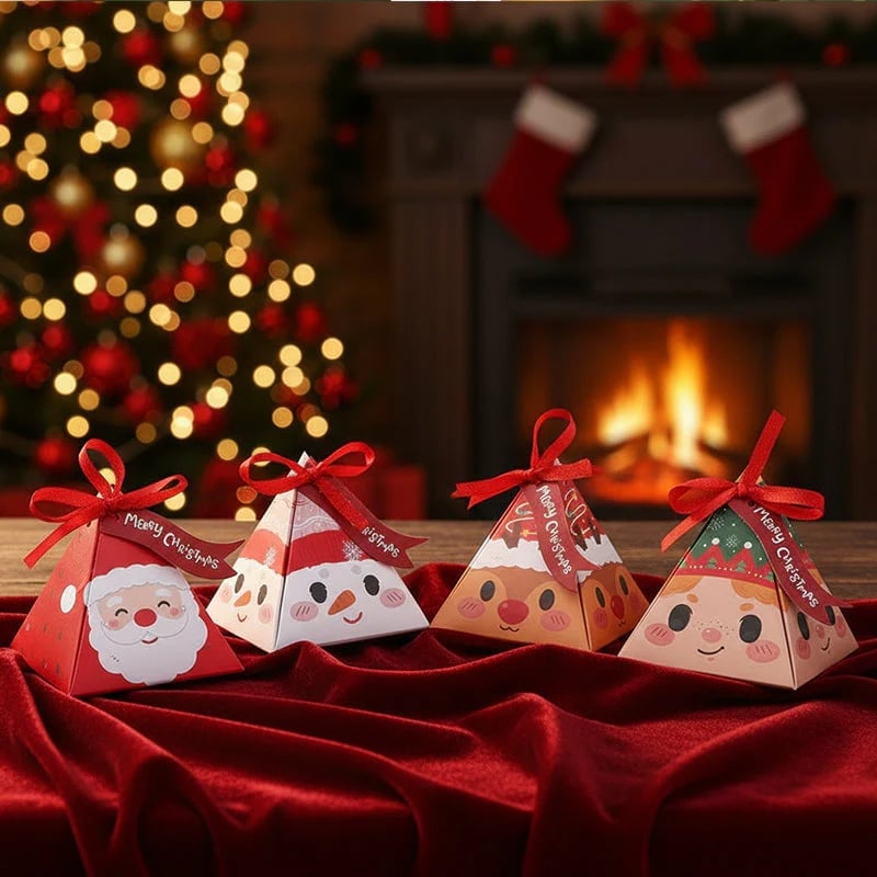 🎄TikTok Christmas Sale -70% OFF✨Christmas Triangle Gift Box Set