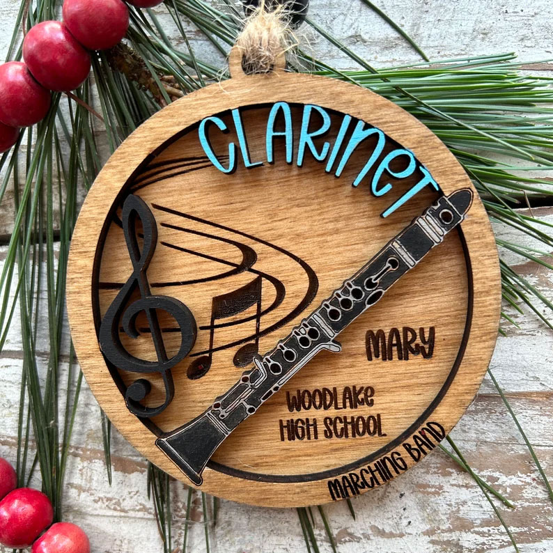 🎁Personalized Band Christmas Tree Ornament🔥Buy 3 Get 1 Free