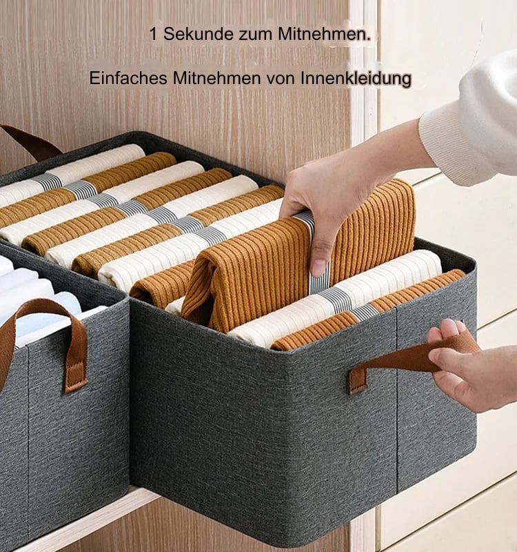 🔥LETZTER TAG 49 % RABATT🔥Faltbare Aufbewahrungsbox für den Schrank♧