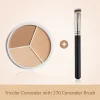 BUY 1 GET 1 FREE BRUSH-Flawless long-lasting 3D Tri-Color Concealer-