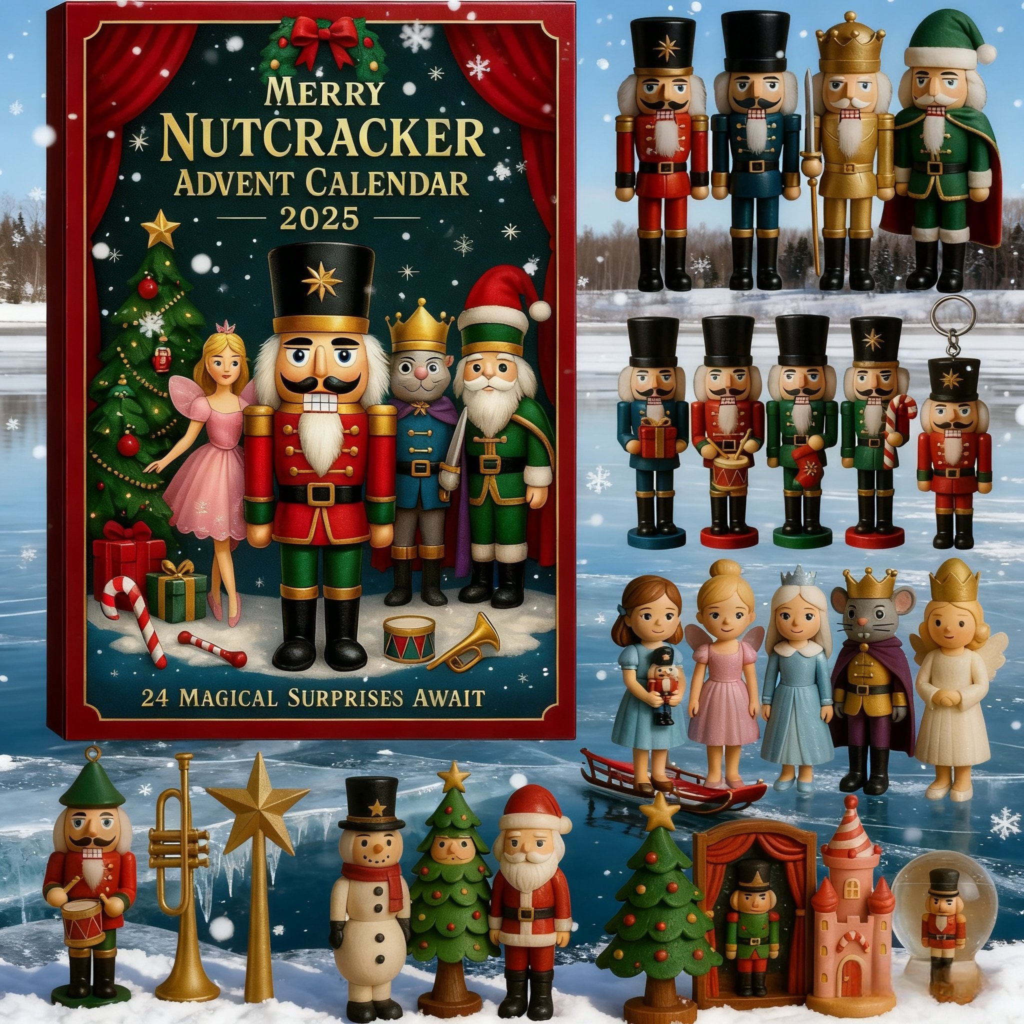🔥Last Day 50% OFF -🎄Merry Nutcracker Advent Calendar 2025