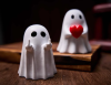 👻100% Handmade Funny Rude Ghost Figurine（𝐒𝐦𝐢𝐭𝐡 𝐇𝐚𝐧𝐝𝐦𝐚𝐝𝐞®）