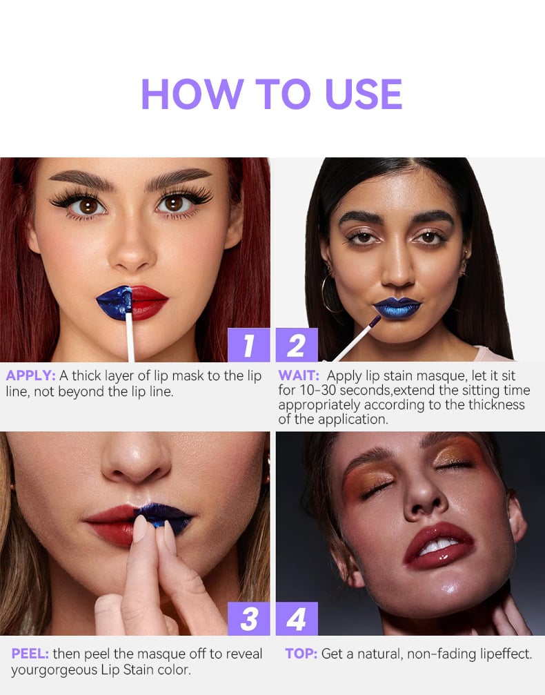 🔥Last Day Promotion 50% OFF💄Long-lasting Lip Stain Masque⚡BUY 2 GET 1 FREE(3PCS)