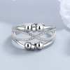 🔥 Last Day Promotion 49% OFF 🔥For Daughter -  Drive Away Your Anxiety Layer Cross Beads Fidget Ring