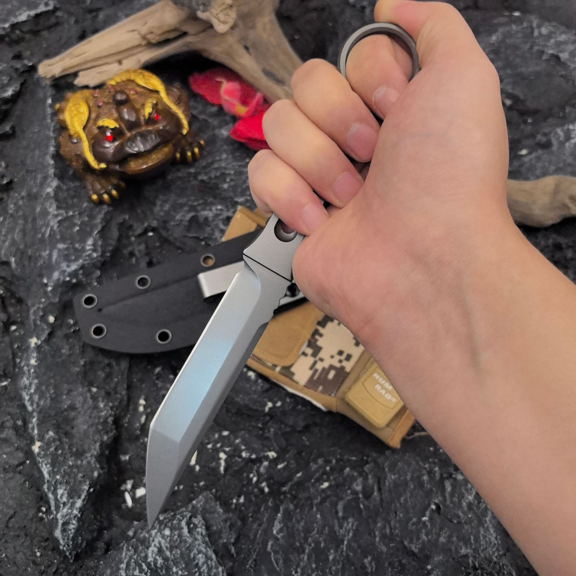 T-Ray DC53 Full Tang Fixed Blade Knife