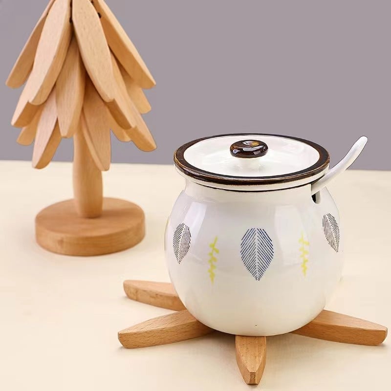 🔥Last Day Promotion 70% OFF🔥Wooden Trivets for Hot Dishes🎄Buy 2 Free Shipping