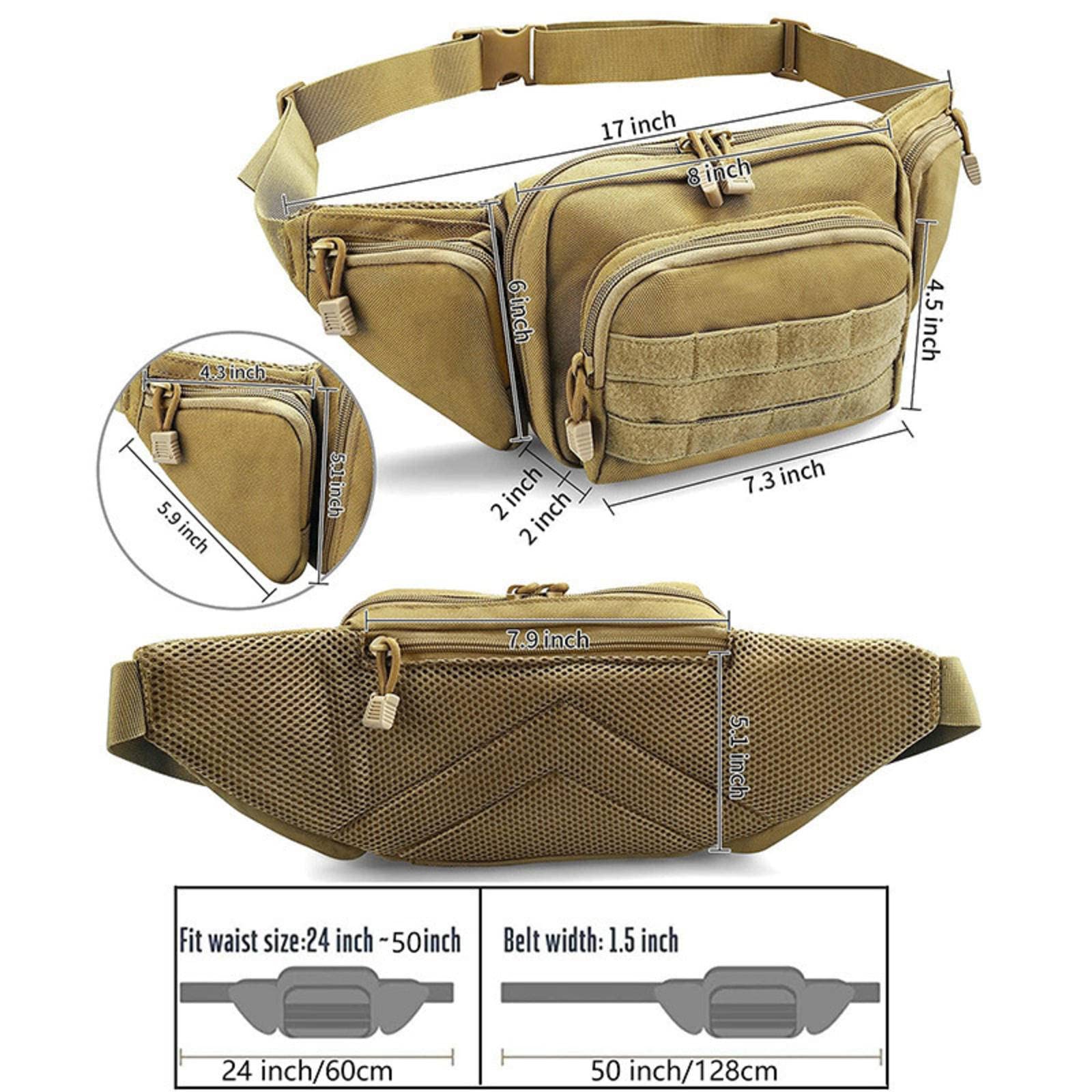 Early Christmas Gift 50% OFF🎄Outdoor Mountaineering Leisure Tactical Waist Bag🎁BUY 2 GET FREE SHIPPING