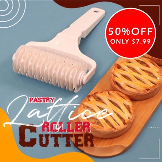 ⛄Early Spring Hot Sale 50% OFF⛄ - Pastry Lattice Roller Cutter